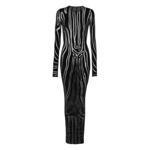 발망 롱 원피스 FF0RR995JL14 0PA NOIR