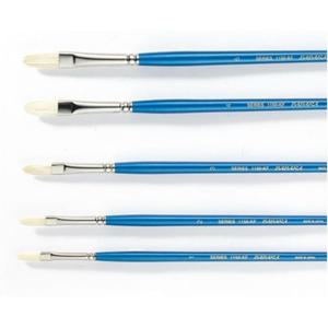 바바라 아크릴붓 유화붓 1150KF 5본조세트(1 3 5 7 10호) (1개)