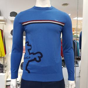 [루이까스텔]남성아이루카인타샤얇은스트라이프스웨터/7MESW904L