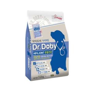 닥터도비 힙앤조인트 관절건강 7.5kg 강아지사료 반려견사료 애견사료 강아지건식 강아지캔 강아지습식 강아지영양 강아지간식 강아지사료추천