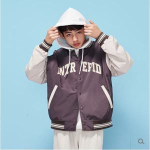 [에꼴리에][가을]브라운 바시티 점퍼 25C0103