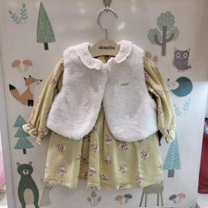 압소바 CB01 크리미 퍼조끼 OP SSET AY725403