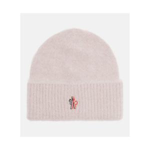 몽클레어 로고 알파카 울 블렌드 비니 P01112173