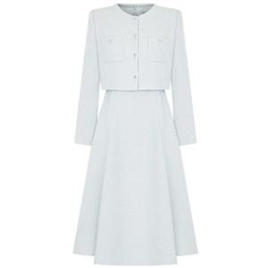 [케네스레이디] 로아 트위드 자켓 원피스 (EWOPPK0200)