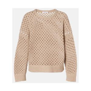 막스마라 Essen 오픈 니트 캐시미어 실크 스웨터 P01090304