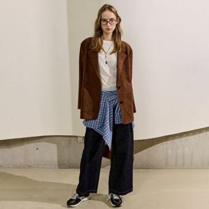 [코데즈컴바인] 인밴드 기모 와이드 데님 (CKD-DP504WA)