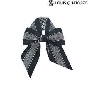 [루이까또즈] 실크 방도 스카프 오르디 블랙(2CSM202BK)