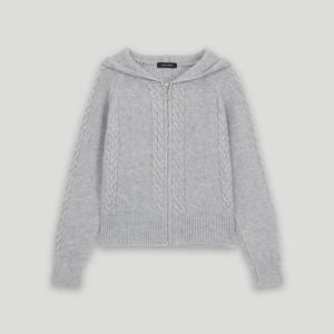 [코데즈컴바인] 펄 꽈배기 후드집업 (CKD-PJ002WA)