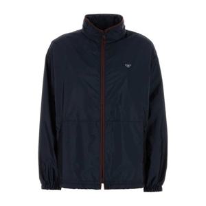 프라다 나일론 라이트웨이트 스탠드 칼라 윈드브레이커 292321S