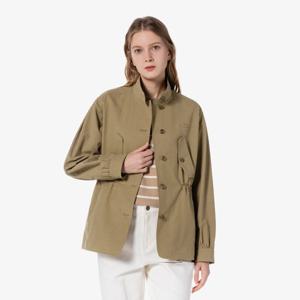 [라코스테공식] 여성 뉴 밴드넥 사파리 점퍼 BF698E-55G 02S