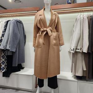 수스 HC04 옆트임 밸트 핸드메이드 코트 S254BCOB53