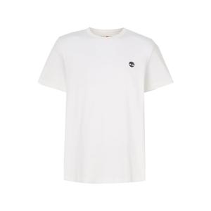 [팀버랜드] 남성 플레인 스몰로고 반팔티 화이트_TB0A2EKJ1001