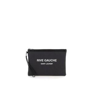 24SS 생로랑 Charcoal canvas Rive Gauche 클러치 58136996NAE1298 TP568390113