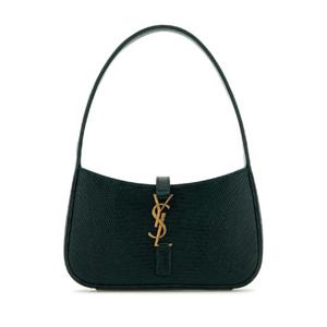 25SS 생로랑 Bottle 그린 레더 미니 Le 5 A 7 핸드백 710318EAAXO3482 TP568390025