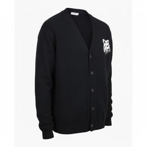 메종키츠네 인타르시아 울 가디건  NM00508KM0329 P199