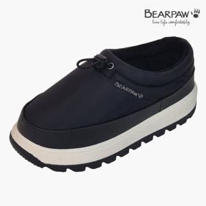 [베어파우(슈즈)]여성 SUE 스토퍼 패딩 뮬 양털 슬리퍼 슬립온 (K3040001RD-W-EGR)