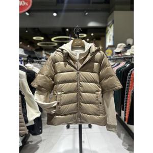 비티알 MG01 BTR 여성 겨울 덕 반팔 패딩 자켓 BUV6615W