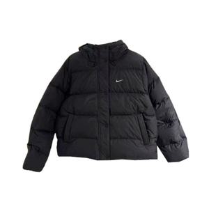 여성 나이키 NSW 메트로 써마핏 루즈핏 후드 패딩 점퍼 블랙 IH0728-010