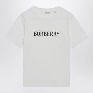 버버리 로고 프린트 크루넥 반팔 티셔츠 8118978163419 B7078