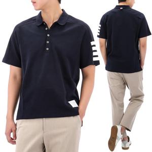26SS 톰브라운 사선 4바 폴로 반팔 티셔츠 MJP192A 07323 415