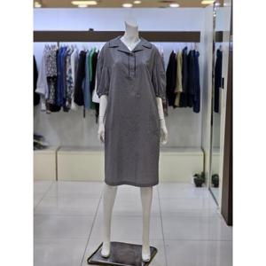 소고트리아나 세이브존07 포켓체크 롱 원피스 TK2PA02