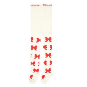 [베베드피노]올오버 리본 타이즈 BP51AC349IV