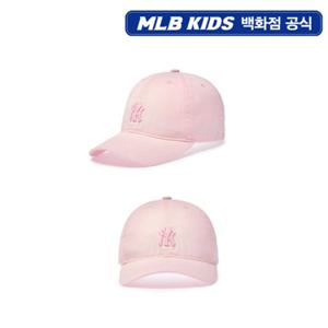 [MLB키즈PG] 여아 파스텔 워싱 루키 볼캡 (7FCPB136N-50PKL)