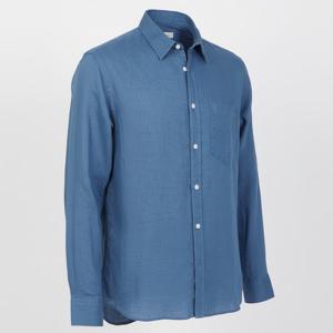 J.LINDEBERG REG LS CLEAN LINEN SHIRT (FMST10239-O206) (남성 레귤러 롱슬리브 클린 리넨 셔츠)