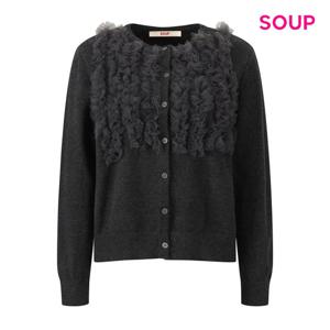 [숲]샤 레이스 포인트 니트 가디건 S61GD02