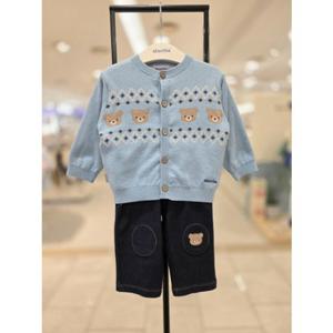 [압소바] (라이트블루)(26년 봄신상품) 토마 니트상하복 (A1121201)