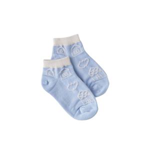 [밍크뮤HP](BL)쁘띠하우스패턴발목양말 (36114-815-03)