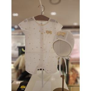 밍크뮤ch 스타코니뱀부반팔우주복모자세트(출산신생아유아베이비) (36370041140)