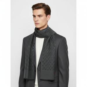 구찌  공용 GG 자 울 실크 스카프 165904 3G646 1100