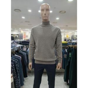 크로커다일 세이브존05 와플 조직 롱 터틀 니트/목폴라 베이지 (AATP9791/82