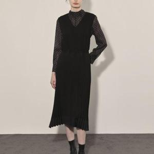 올리비아로렌 MG01 언발 플리츠 원피스 VOCOA4F8311