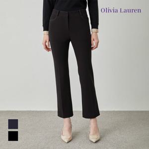 [올리비아로렌]투 톤 라인 부츠컷 팬츠_VOCDL5S1121