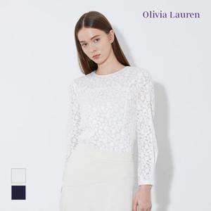 [올리비아로렌]레이스 라인 블라우스__VOCAL4S2121