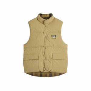 휴먼메이드 리버시블 패딩 조끼 베이지 HM28JK034