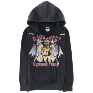 디스퀘어드2 후드 티셔츠 S74GU0942 D25028814 CHARCOAL