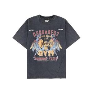 디스퀘어드2 반팔 티셔츠 S74GD1539 D20108814 CHARCOAL