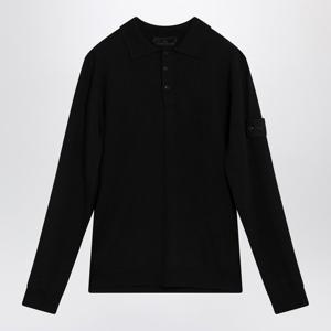 스톤아일랜드 로고 패치 울 폴로 스웨터 S155100076S00FC V0029