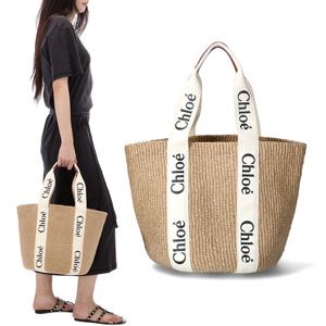 25FW 끌로에 우디 라지 바스켓 토트백 CHC22SS380G55 101