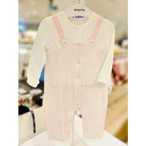 [압소바 의류] 블블코튼모달 아기 우주복 (26년봄신상) (A11106234)