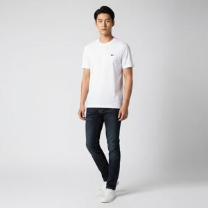 라코스테 남성 반팔티셔츠 크루넥 기본티 화이트 TH6709-001
