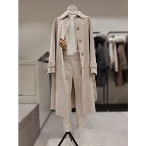 쉬즈미스 (SWHCTO42030) 울 혼방 레글런 핸드메이드 코트