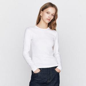 326504 골지 슬림핏 긴팔 티셔츠 05326504