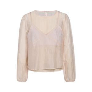 [제이제이 지고트]실키 뷔스티에 레이어드 블라우스 GS4N0BL401