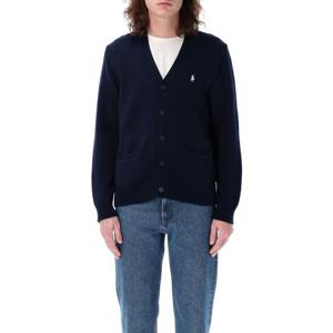 폴로 랄프로렌 가디건 710961170001 HUNTER NAVY WHITE DOM