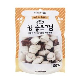 참 헬로도기 좋은껌 우유 오리맛 15P