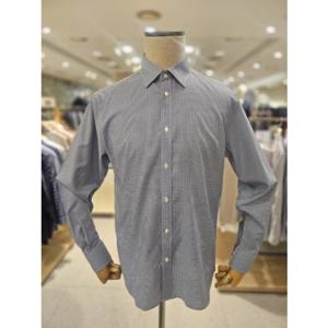 닥스셔츠 (양말증정) DMP1SHDL121-B1 26년 S S 블루 체크 셔츠